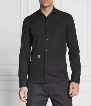 Рубашка Slim fit Philipp Plein, черный