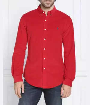 Рубашка Slim fit Polo Ralph Lauren, красный