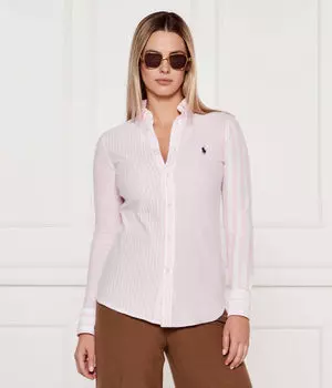 Рубашка Slim fit Polo Ralph Lauren, розовый