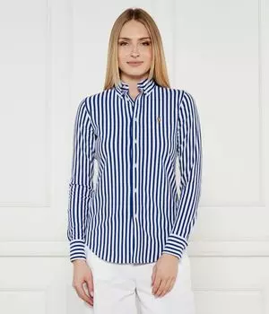 Рубашка Slim fit Polo Ralph Lauren, синий