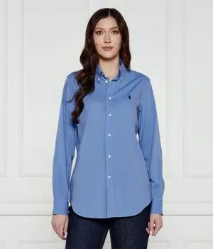 Рубашка Slim fit Polo Ralph Lauren, синий