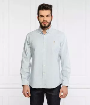 Рубашка Slim fit Polo Ralph Lauren, синий