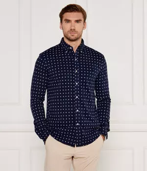 Рубашка Slim fit Polo Ralph Lauren, синий