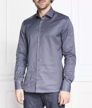 Рубашка Slim fit Stenstrms, синий