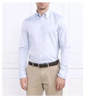 Рубашка Slim fit Stenstrms, синий