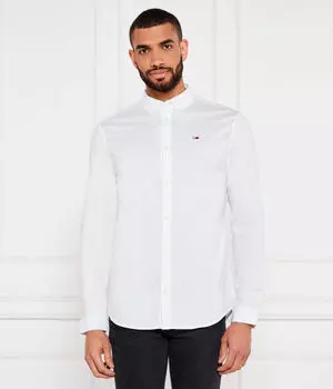 Рубашка Slim fit Tommy Jeans, белый