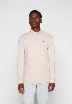 Рубашка Slim Stretch Oxford Shirt Tommy Jeans, цвет tawny sand