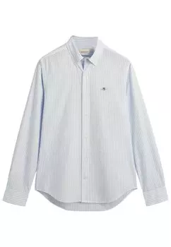 Рубашка Slim Stripe Shirt GANT, светло-голубая