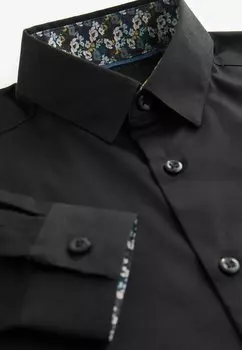 Рубашка Smart Trimmed Shirt Next, черная