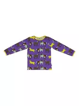 Рубашка Smfolk, цвет purple heart