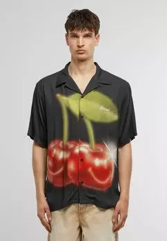 Рубашка SMILEY CHERRIES SS BUTTON-UP Market, черный