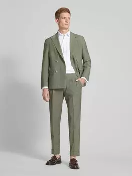 Рубашка-смокинг Comfort Fit из твила ETERNA, белый