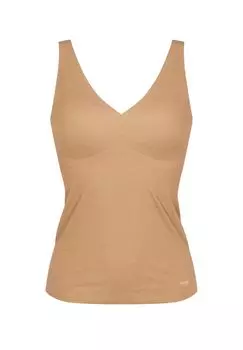 Рубашка со съемными подушечками Zero Feel Natural sloggi, цвет Cognac