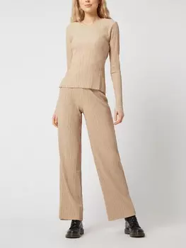 Рубашка со шнуровкой модель "Сисси" Gina Tricot, молочный