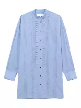 Рубашка со складками Enfld, синий