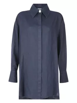 Рубашка со складками Malo, черный