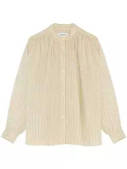 Рубашка со складками YVES SALOMON, нейтральный