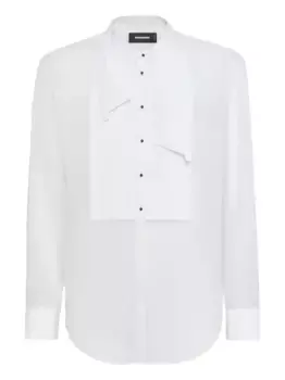 Рубашка со вставками DSQUARED2, белый