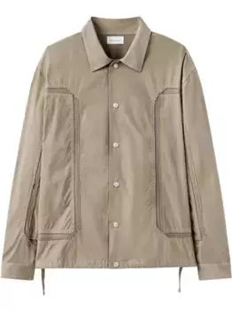 Рубашка со вставками John Elliott, нейтральный