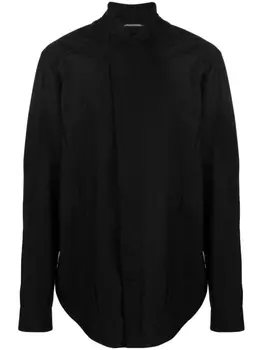 Рубашка со вставками Julius, черный