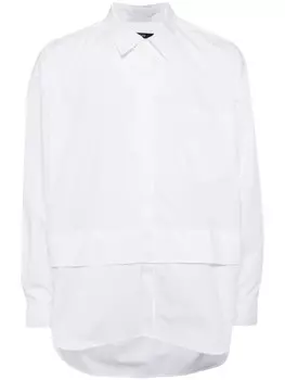 Рубашка со вставками SONGZIO, белый