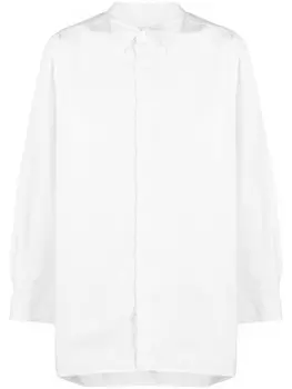 Рубашка со вставками Yohji Yamamoto, белый