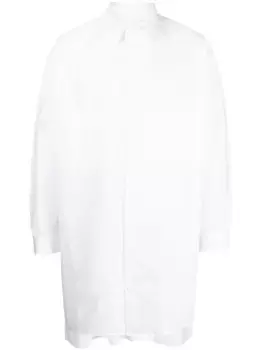 Рубашка со вставками Yohji Yamamoto, белый