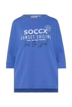 Рубашка Soccx, синий