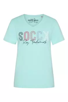 Рубашка Soccx, светло-синий