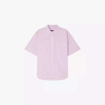 Рубашка Soeur Бобби оверсайз из хлопкового поплина, сиреневый