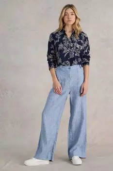 Рубашка Софи из 100% хлопка White Stuff, синий