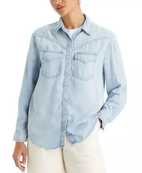 Рубашка Сойера в стиле вестерн Levi's, синий