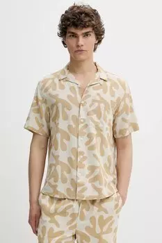 Рубашка Solid, бежевый