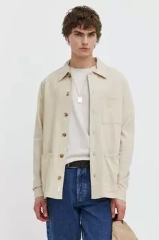 Рубашка Solid, бежевый