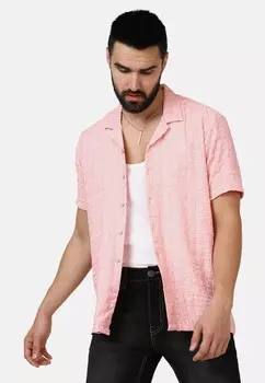 Рубашка SOLID ISAAC Campus Sutra, розовый