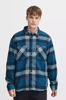 Рубашка !SOLID Langarm SDHaakon, синий