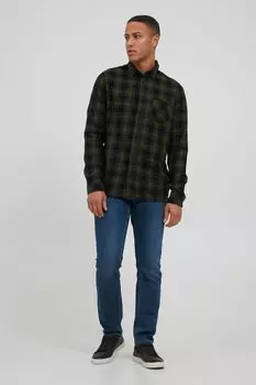 Рубашка !SOLID Langarm SDVarick Shirt 21106073, черный