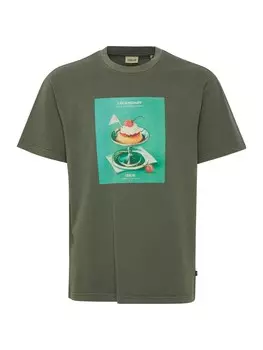 Рубашка !Solid Nong, темно-зеленый