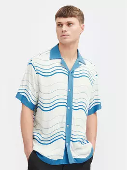 Рубашка Solid, синий