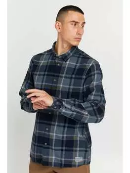 Рубашка !SOLID, синий