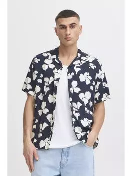 Рубашка !SOLID, синий