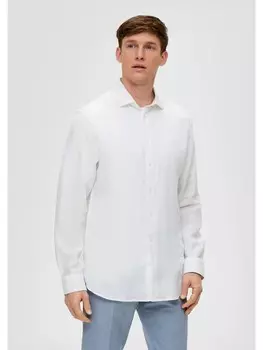 Рубашка sOliver BLACK LABEL langarm, белый