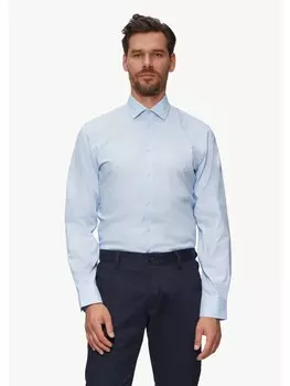 Рубашка sOliver BLACK LABEL langarm, синий