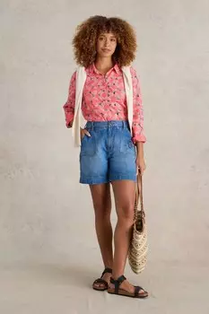 Рубашка Sophie из органического хлопка White Stuff, красный