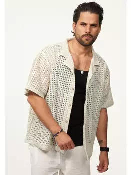 Рубашка SOULSTAR, цвет sage-ecru