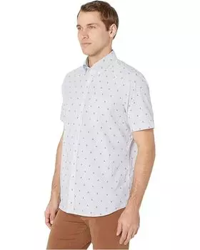 Рубашка Southern Tide Sink or Swim Short Sleeve Sport Shirt, цвет Seven Seas Blue