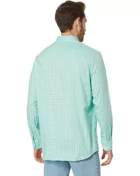 Рубашка Southern Tide Skipjack Winton Plaid Sport Shirt, цвет Neptune Green
