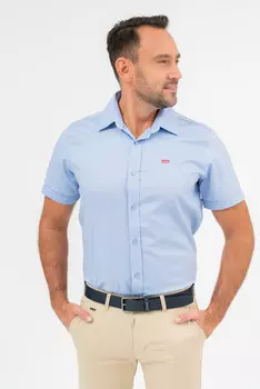 Рубашка современного кроя Budmil, синий