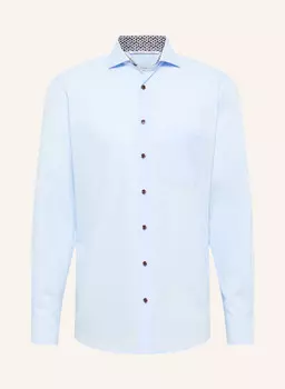 Рубашка современного кроя Eterna, голубой