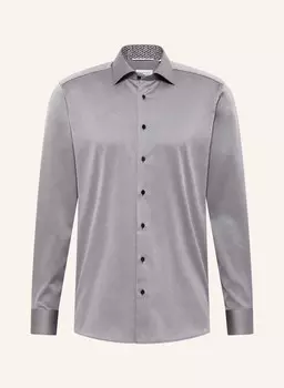 Рубашка современного кроя Eterna, серый